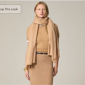 J Crew Oversized cashmere wrap